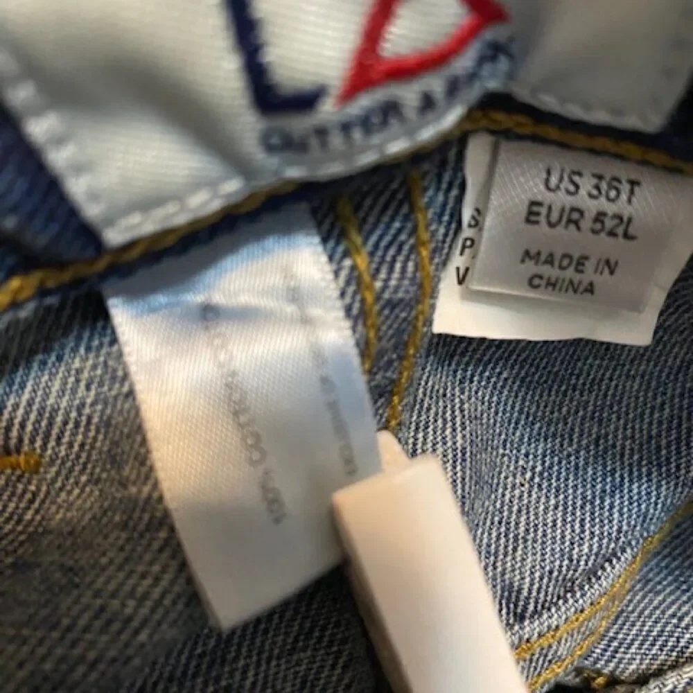 Cutter & Buck 5 pocket denim straight. size 36T